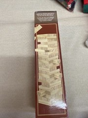 Tumbling Tower Game 72pc Wooden Stacking Blocks Classic Games Factory Sealed W