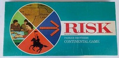 RISK Board Game 1968 Complete Instructions Vintage 60s World Domination Strategy