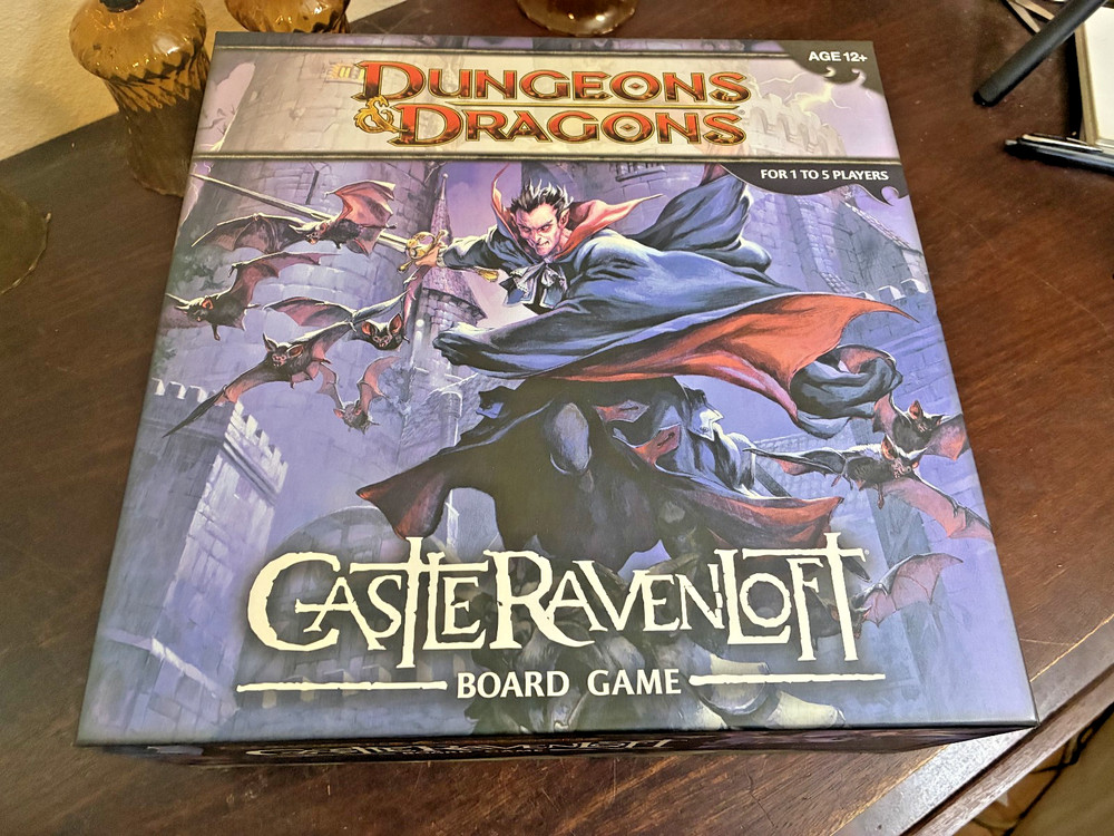 Dungeons and Dragons Castle Ravenloft Board Game Missing Dice