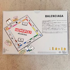 BALENCIAGA x MONOPOLY Board Game Limited Edition Promotional Gift NEW Japan