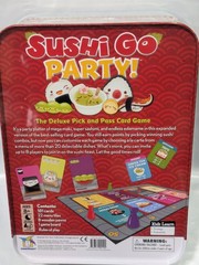 Gamewright SUSHI GO PARTY! The Deluxe Pick & Pass Strategy Card Game SEALED