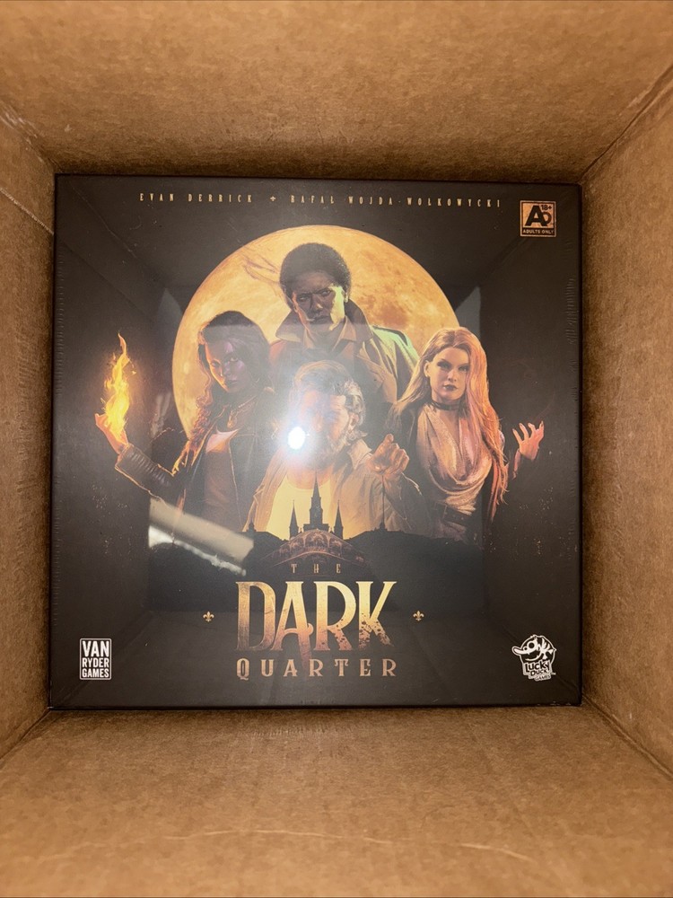The Dark Quarter: The Whole Damn Agency Kickstarter Pledge Brand New And Sealed