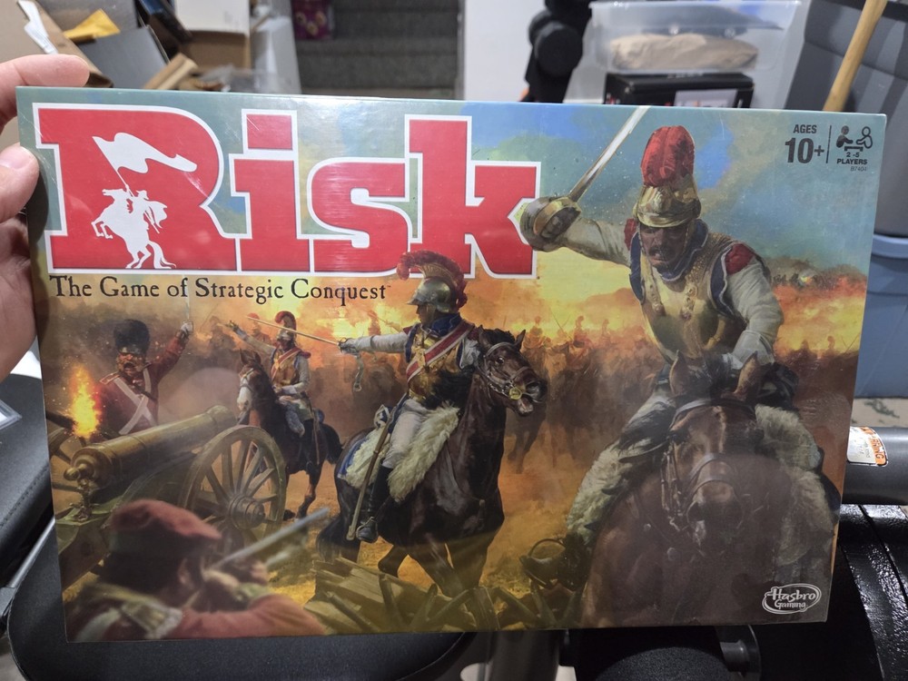 SEALED RISK The Game of Strategic Conquest Hasbro Board Game 2015 BRAND NEW
