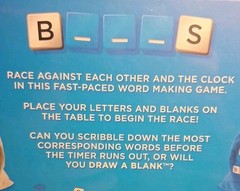 Draw A Blank by Ridley’s Games -Fast-Paced Letter Word Making Game New Factory