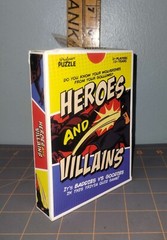 Professor Puzzle-Heroes and Villains Trivia Quiz Game 6057 – New Sealed
