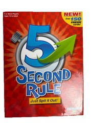 5 Second Rule Play Monster 3 or More Players Ages 10 to Adult Family Friendly