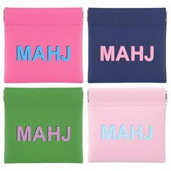 Mahjong Dice Bags 3.8 x 3.9 in PU Squeeze Mahjong Pouch Mini Dice Coin Tiles …