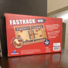 Blue Orange Games Fastrack Mini Travel Size Strategy Game, 2 Players, Ages 5+