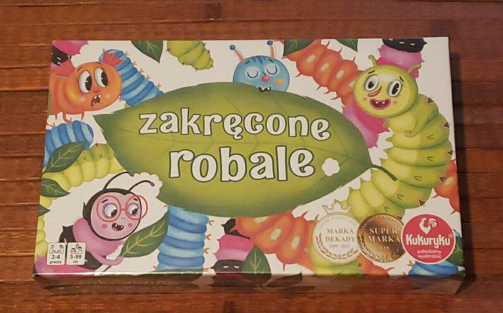 Zakrecone Robale Gra Kukuryku 2-4 Grazcy Polish Boardgame