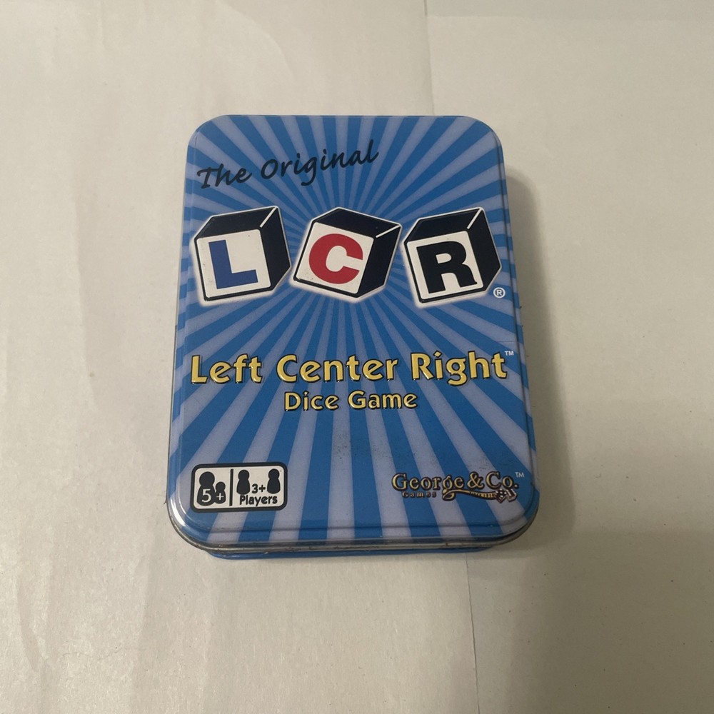George and Company The Original Left Center Right LRC Dice Game