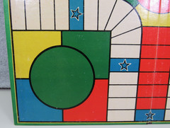The Game of India BOARD ONLY Milton Bradley VTG1981 Like Parcheesi Replacement