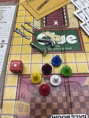 Clue 1992 Hasbro Classic Detective Board Game 100% Complete Good Condition