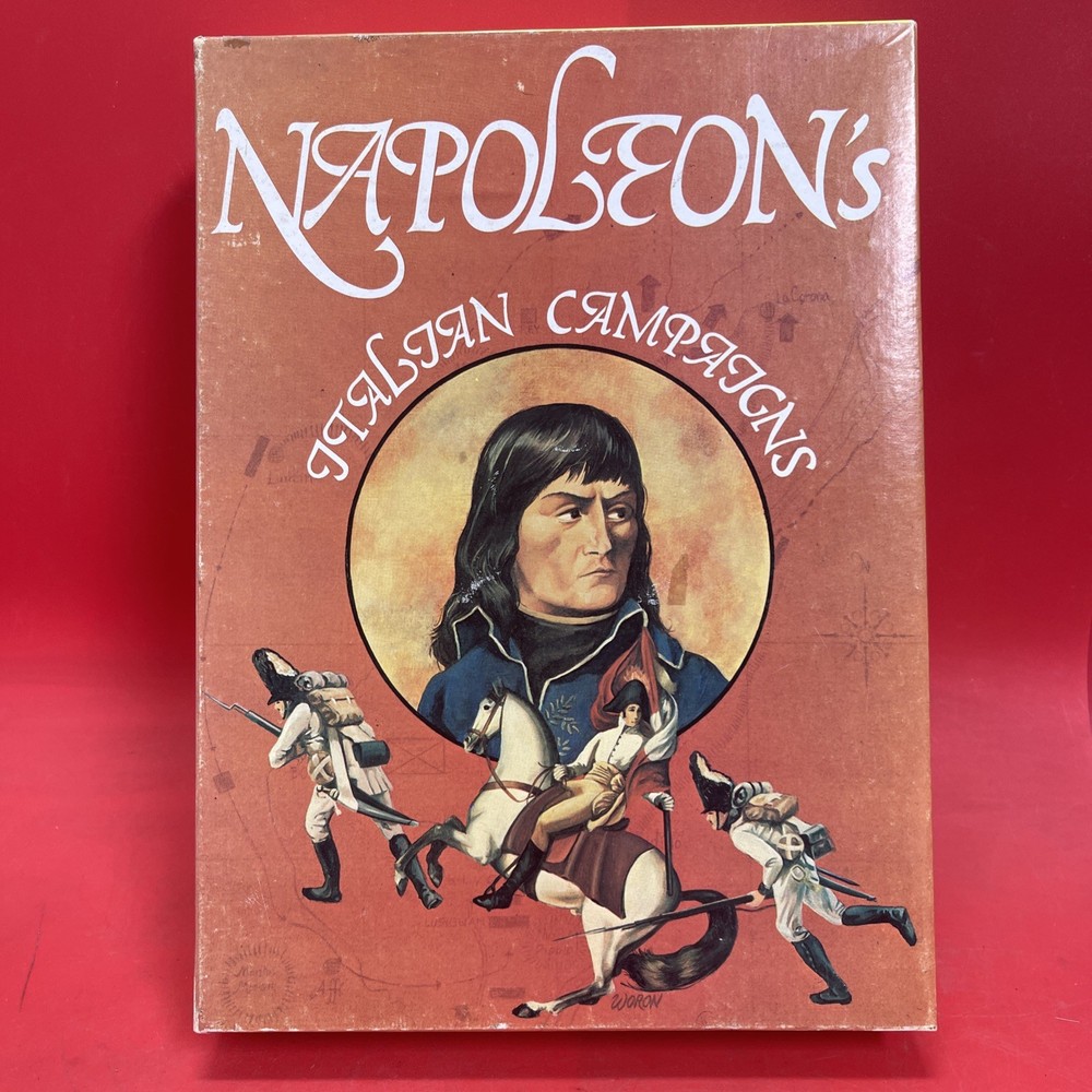Napoleon’s Italian Campaigns – COMPLETE GTD Punched Complete 1983 Wargame