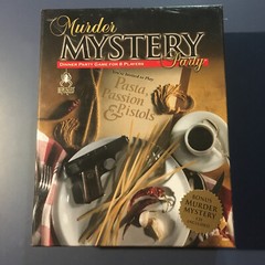 Murder Mystery Dinner Party Game Pasta Passion & Pistols Bepuzzled NEW SEALED