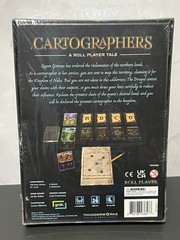Cartographers by Jordy Adan – A Roll Player Tale Board Game, Brand New & Sealed