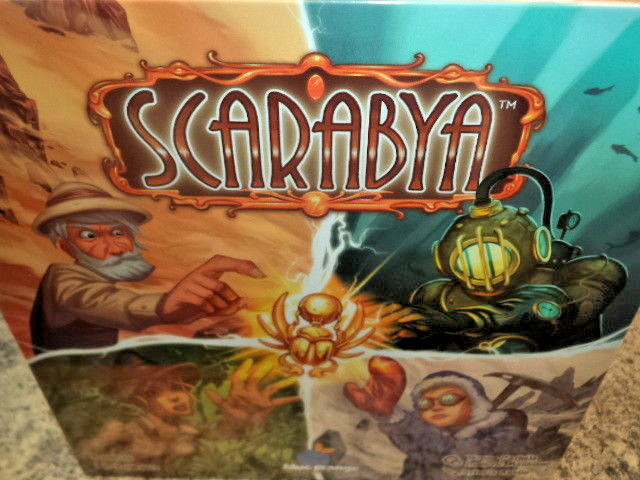 Scarabya – Blue Orange Games Board New! Great Family Game!