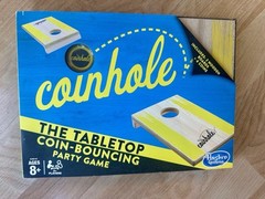 Hasbro Coinhole The Table Top Coin Bouncing Party Game Cornhole(2017) NEW SEALED