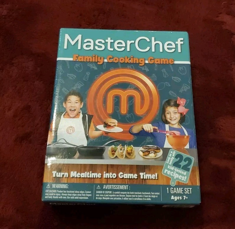 MasterChef Family Cooking Game Wilder Toys Board Game Complete Partially Sealed