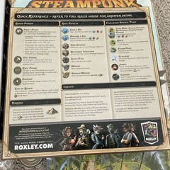 Steampunk Rally Board Game – Roxley – First Run Kickstarter Edition with Extras