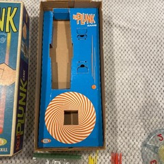 Vintage 1967 Kerplunk Family Game Ideal Toy Corp Made In USA Retro Box