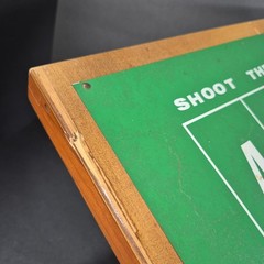 Vintage Drueke No 403 Shoot The Bull Magnetic Wall Art Bar Pub Party Family Game