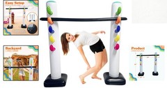 Inflatable Limbo Game for All Ages – 62″ Luau Party Fun Indoors & Outdoors