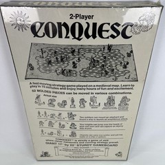 Conquest Strategic Board Game 2-Player New And Sealed Vintage 1980
