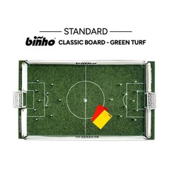 Binho Board Classic 2 Player Game with Turf Green Grass Material for Parties