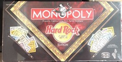 Monopoly Hard Rock Cafe Collector’s Edition Board Game 2002 Vintage Sealed New