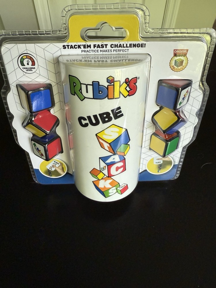 Rubik’s Cube Stacks Game – New – Sealed Mental Challenge Game