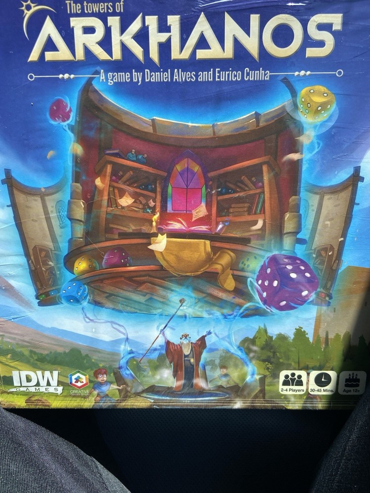THE TOWERS OF ARKHANOS BOARD GAME IDW English 2019 NEW