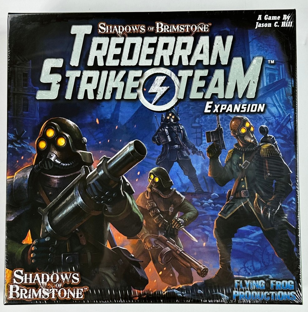 Shadows of Brimstone Trederran Strike Team Expansion KS Exclusive NEW & SEALED
