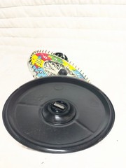 VINTAGE E.S. LOWE WHEEL OF FORTUNE HORSE RACING GAME with original box roulette