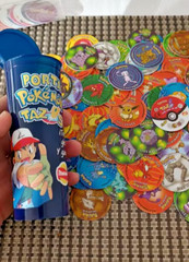 Pokemon Tazos 151/151 Generation 1 – With Plastic Bottle