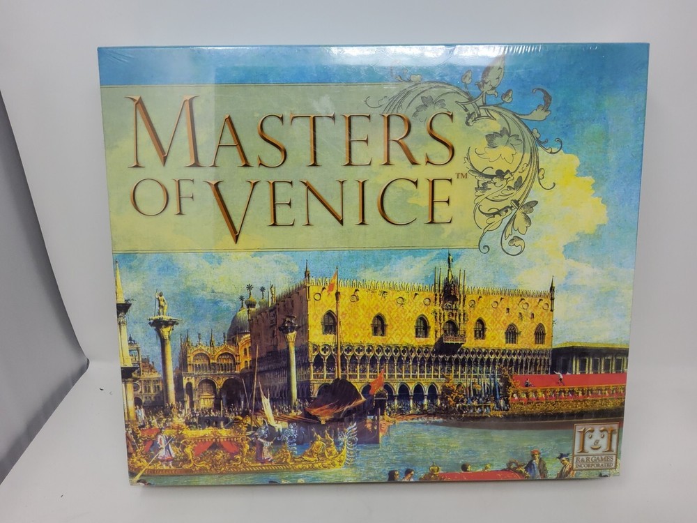 Masters of Venice by R&R Games – Ages 15+ | 2-5 players Factory Sealed NEW