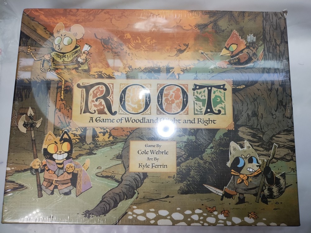 Root Base Game: A Game of Woodland Might and Right, LEDER GAMES, SEALED * READ!!