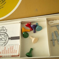 Vtg Clue Detective Board Game Parker Brothers Complete 1960s
