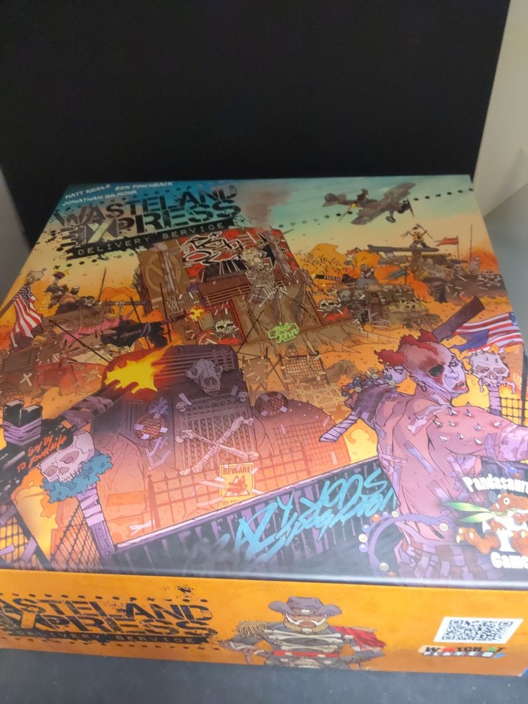 Wasteland Express Delivery Service Board Game Pandasaurus