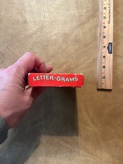 1938 Milton Bradley Letter-Grams Cross Word Card Game Cross Word Anagram