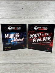 Hunt A Killer Murder at the Motel & Death at the Dive Bar Mystery Games Crime