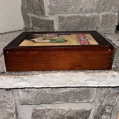 Monopoly Bookshelf Edition Vintage 42749 Wooden Wood Hasbro – See Description