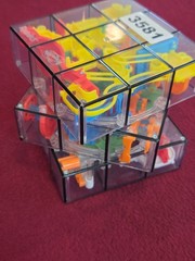 Rubik’s Perplexus Fusion 3×3 Gravity 3D Maze Cube Brain Teaser Game Spin Master