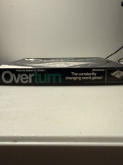 Vintage 1991 Pressman Overturn Word Board Game Family Fun Complete VGUC Unique