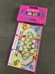 VINTAGE FLIPSIDERS 1987 MILTON BRADLEY MALL MADNESS CASSETTE GAME NO MAGNETS