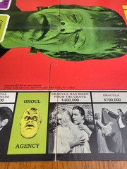 Creature Features Board Game of Horror – Movie Monsters Frankenstein (Complete)