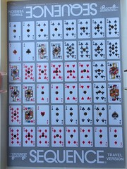 Sequence Travel Version Game of Strategy 1994 Jax Ltd Gently Used No instruction