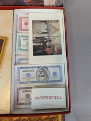 VINTAGE Masterpiece Art Auction Game COMPLETE Parker Brothers 1996 90s