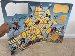 Marvel Comics Super Heroes Giant Game Board Book 1994 By Tormont Missing Pieces
