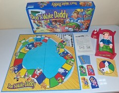 1992 DON’T WAKE DADDY COLOR MATCHING ACTION BOARD GAME PARKER BROTHERS