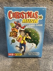 Christmas Rush Card Game 3 to 8 Players Ages 8 New Sealed Box Christmas Gift